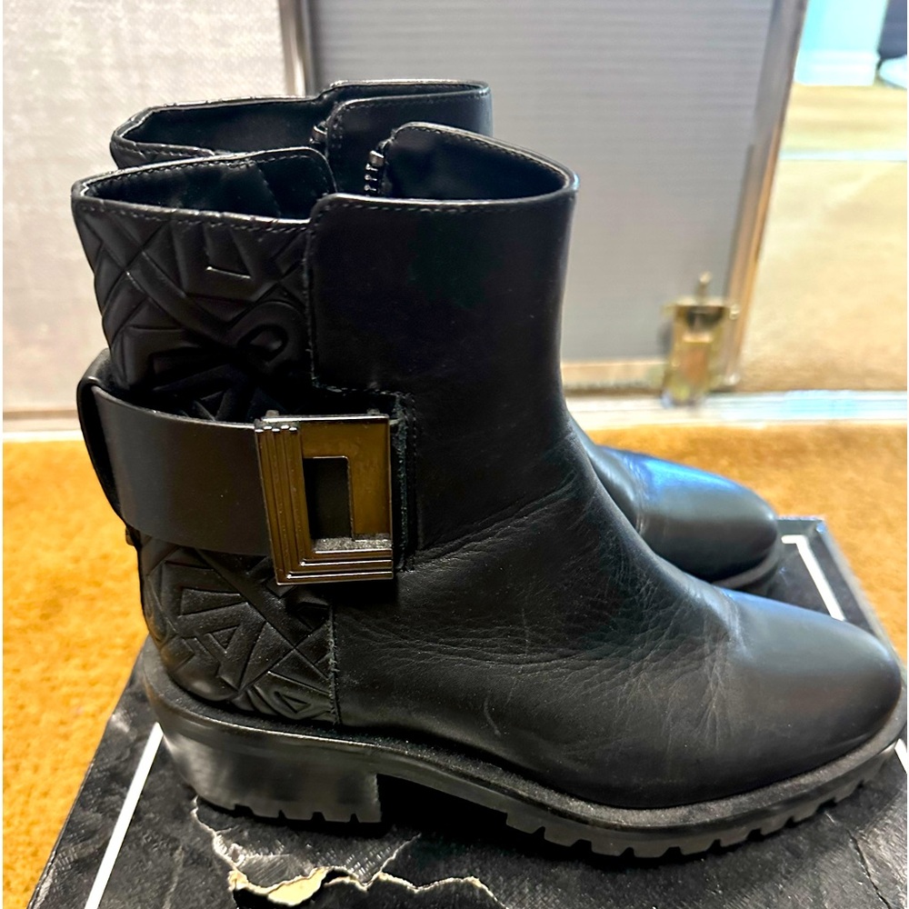 Karl Lagerfeld leather boots